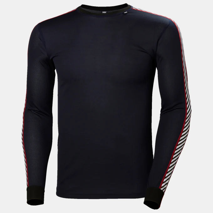 MEN'S HH LIFA® LIGHTWEIGHT STRIPE LONGSLEEVE CREW BASE LAYER