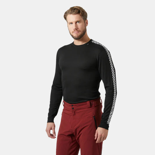 MEN'S HH LIFA® LIGHTWEIGHT STRIPE LONGSLEEVE CREW BASE LAYER