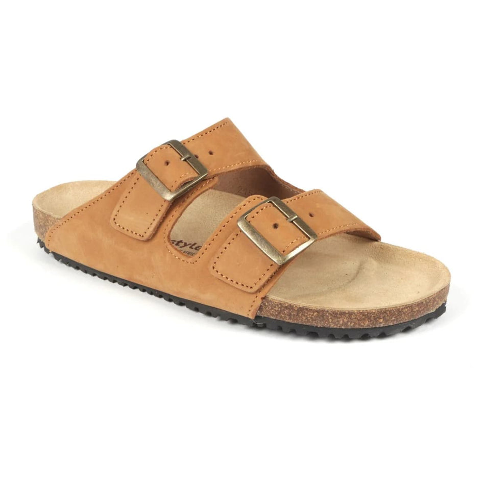 Freestyle Ladies Anatomical Premium Nubuck Leather sandals